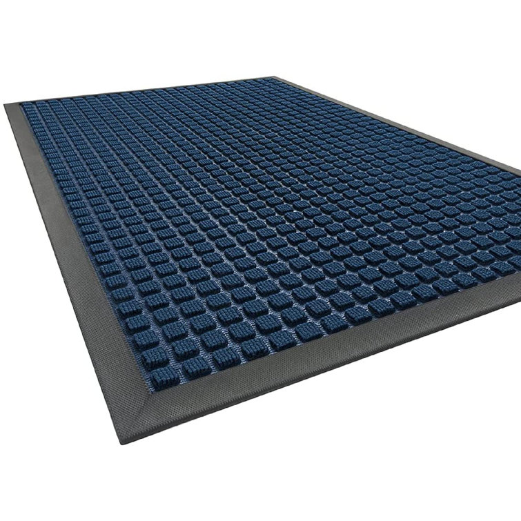 Latitude Run® Outdoor Doormats, Non Slip Heavy Duty Rubber Mats